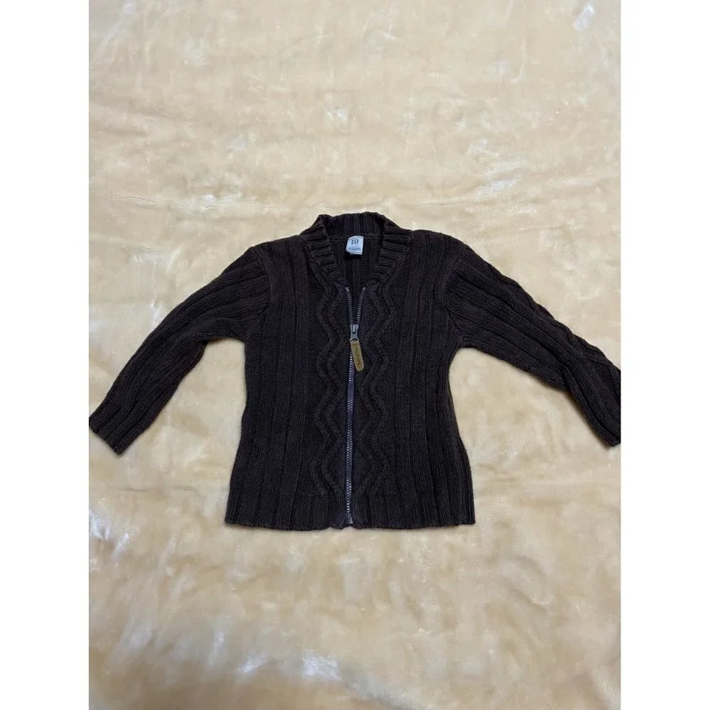 Gap Knit Sweater Cardigan Grandpa Style Infant 12-18 Months